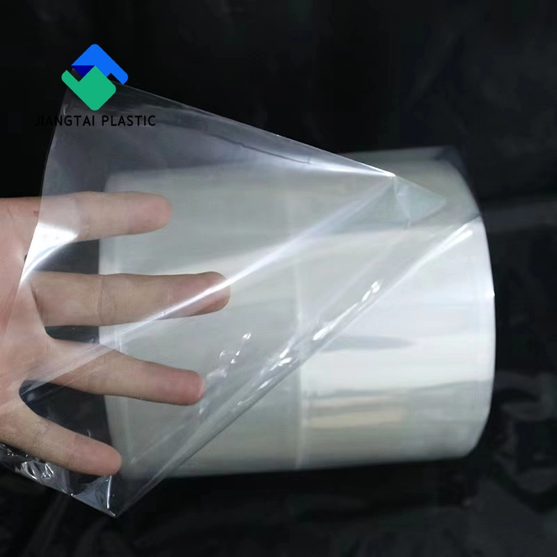 Jiangtai Customized Print Color Wrap Film Tunnel Water Bottle PVC Heat Shrink Sleeve Label
