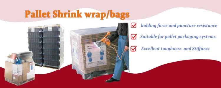 Reusable Pallet Wrap Cover PE Heat Shrink Wrap Pallet Cover Bags