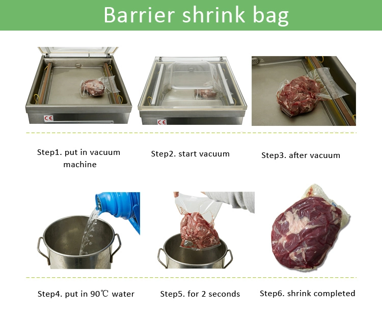 Large Small Thermal Poultry Freezer Packaging Heat Shrink Wrap Bags