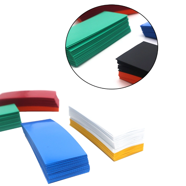 PVC Shrink Sleeve 0.15mm Thick PVC Heat Shrink for Battery Wrap PVC Heat Shrink Wrap Film PVC Shrink Film Lithium Lithium Battery Pack Film