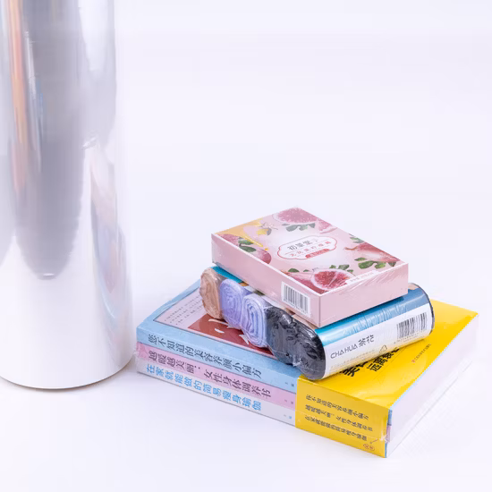 Clear Package Material POF Shrink Film Food Plastic Film Rolls Polyethylene Heat Film Shrink Wrap Bag