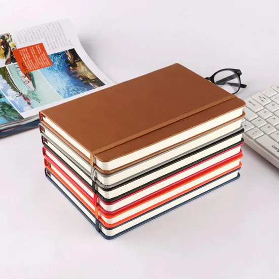 Custom Printing PU Note Book A4 A5 A6 100 Sheets Journal Notebook