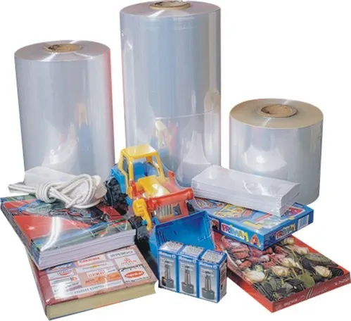 Clear Package Material POF Shrink Film Food Plastic Film Rolls Polyethylene Heat Film Shrink Wrap Bag