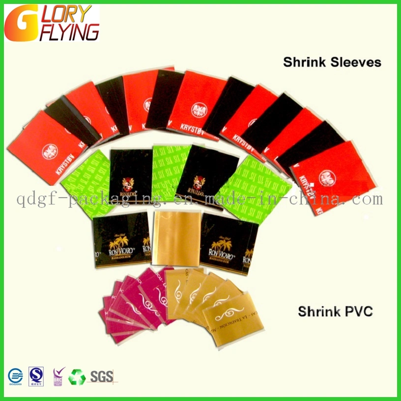 PVC &amp; Pet Shrink Sleeve Label/Shrink Film Bottle Packaging Bag