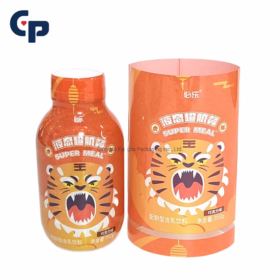 Customized PVC Pet Plastic Shrink Wrap Bottle Labels/ Shrinkable Sleeve