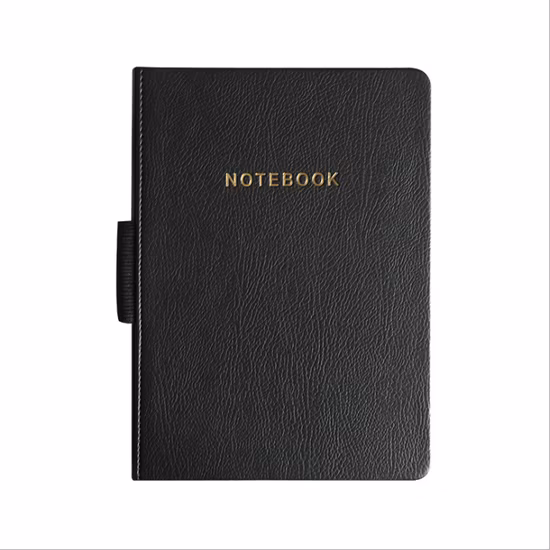 A5 Brown PU Leather Note Book Senior Collect Hardcover Notepad