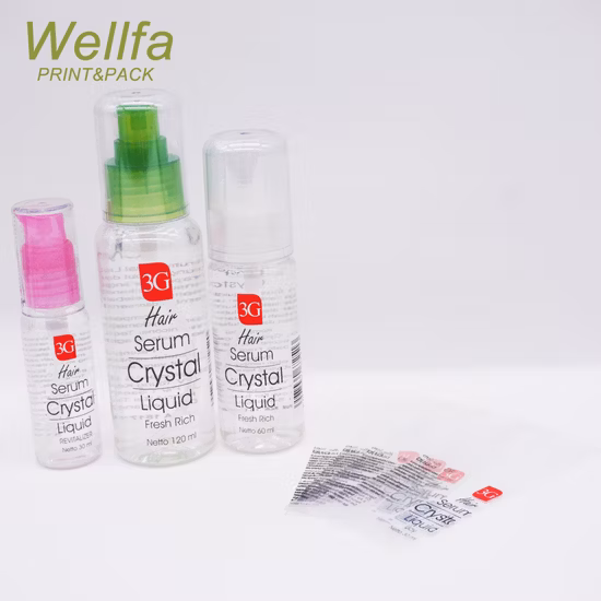 OEM PVC Shrink Sleeves for Water Bottle Label Stickers Label Pet Film Heat Shrinkable PVC Shrink Sleeve